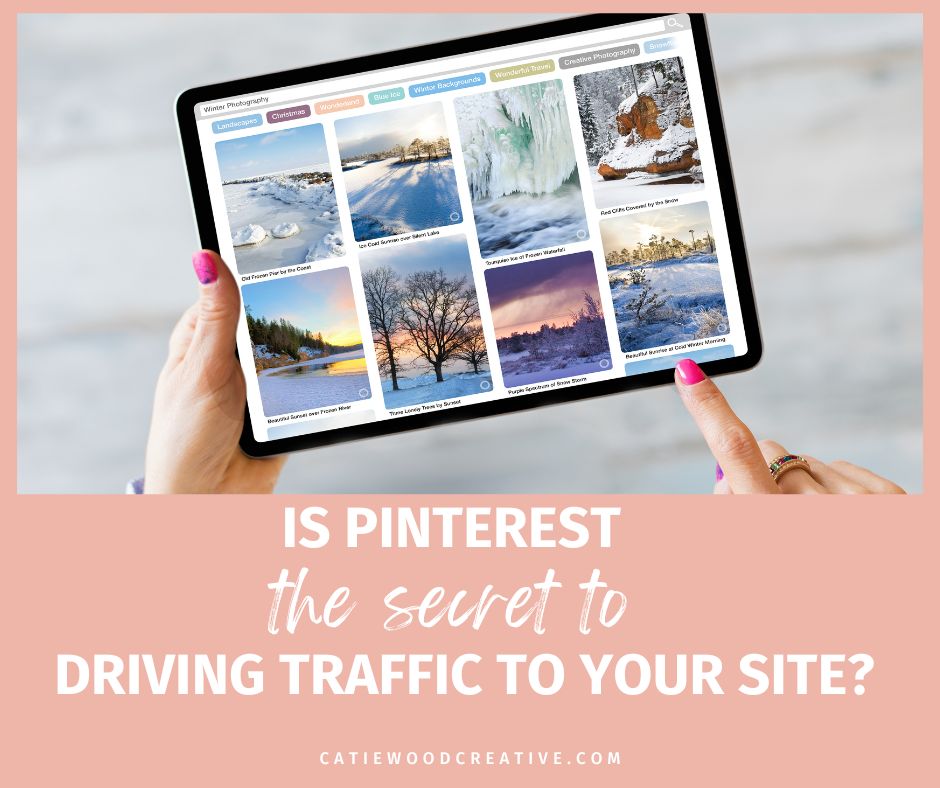 use pinterest to drive traffic